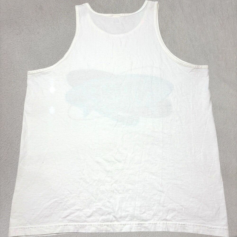 Rare Vintage NIKE Spell Out Men’s XL Basketball Graphic Tank Top T Shirt 80s 90s - Picture 2 of 6